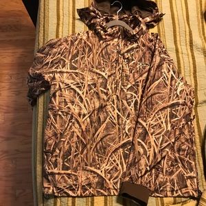 Drake EST waterproof half-z pullover jacket